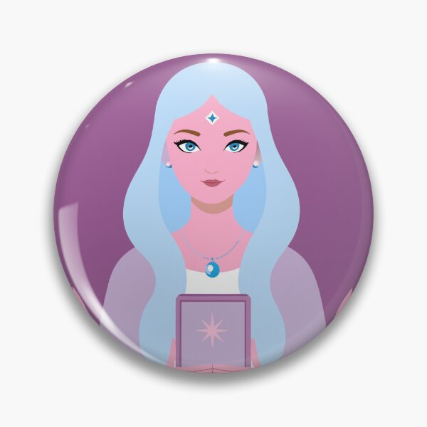 Item preview, Fortune Teller with Tarot Card designed and sold by natalielaf.