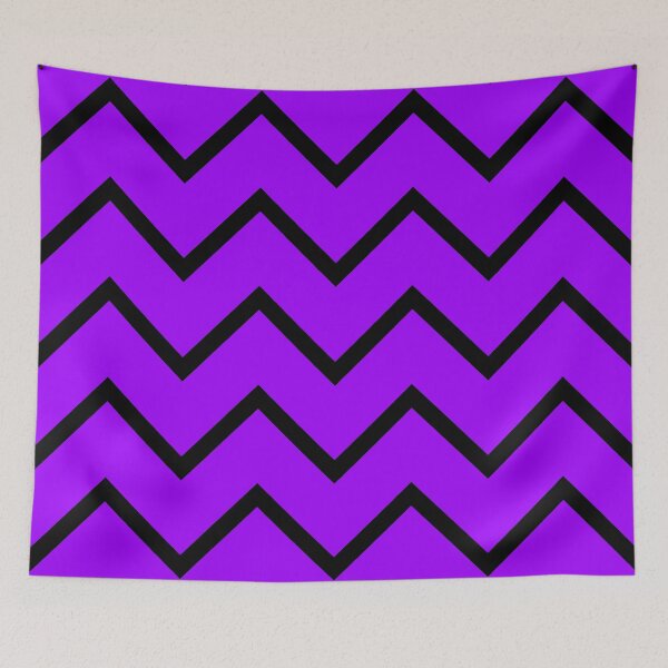 Item preview, Purple Zigzag Pattern and White Background designed and sold by Kpss2564.