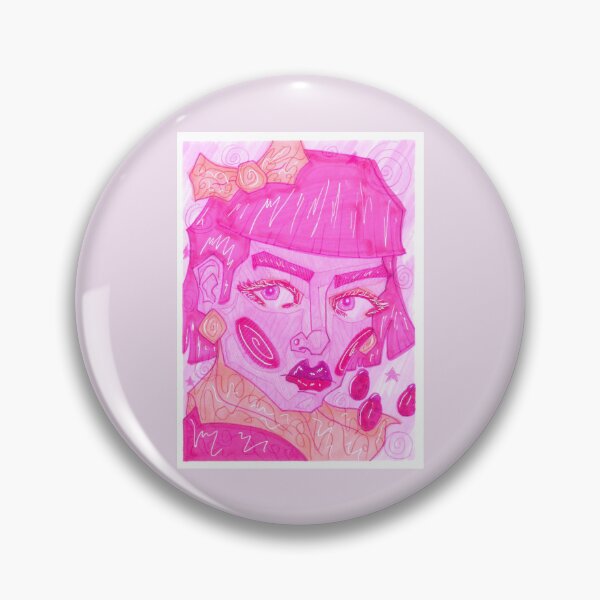 Aperçu de l'œuvre Fille clown rose bubblegum mignonne créée et vendue par Harold-Inks.