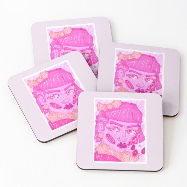 Item preview, Bubblegum Pink Clown Girl Cute designed and sold by Harold-Inks.