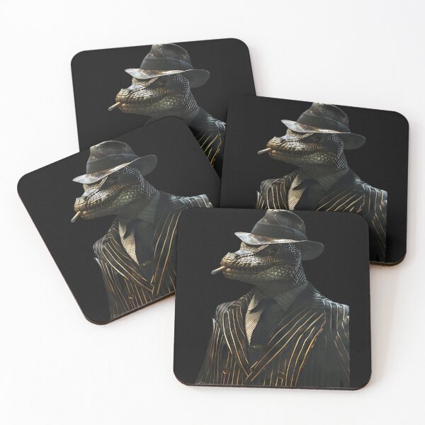 Item preview, Reptilian Crime Lords designed and sold by AI-Only Creations.