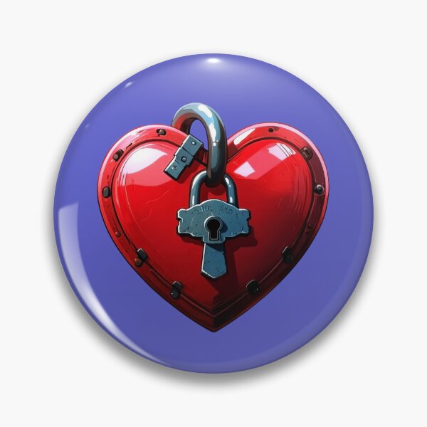Item preview, Chain Locked Heart  designed and sold by Digiheart.