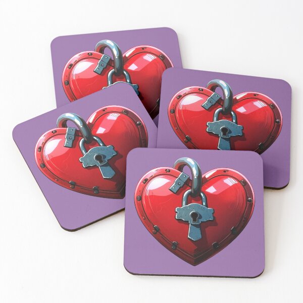 Item preview, Chain Locked Heart  designed and sold by Digiheart.