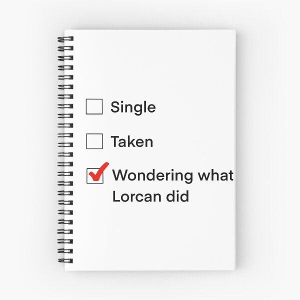 Item preview, Single, taken, wondering what Lorcan did designed and sold by everythingerin6.