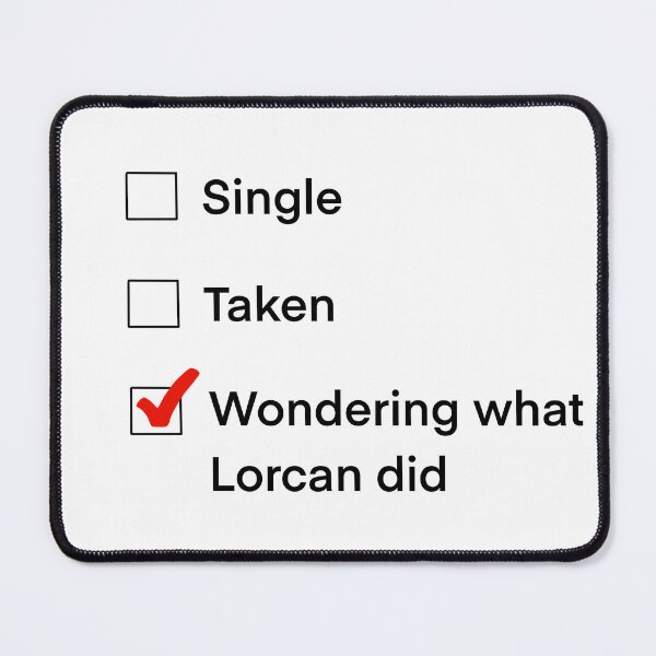 Item preview, Single, taken, wondering what Lorcan did designed and sold by everythingerin6.
