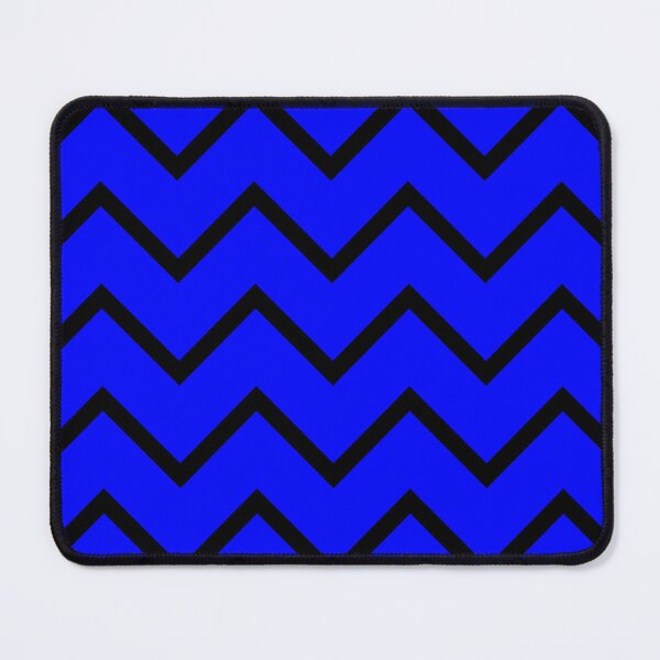 Item preview, Blue Zigzag Pattern and White Background designed and sold by Kpss2564.