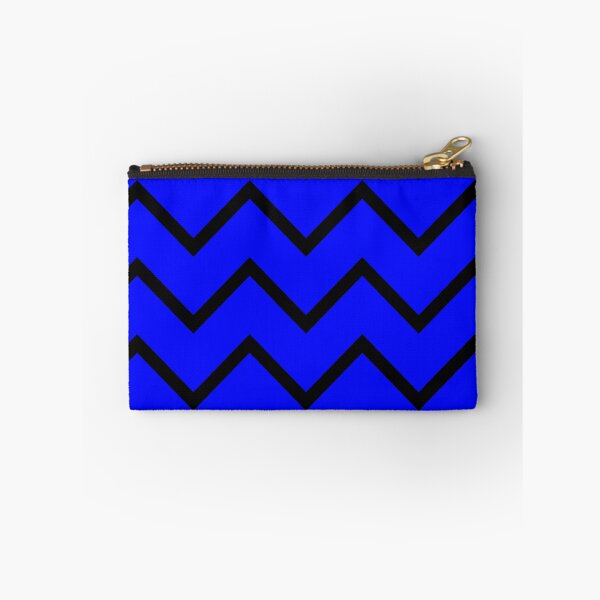 Item preview, Blue Zigzag Pattern and White Background designed and sold by Kpss2564.