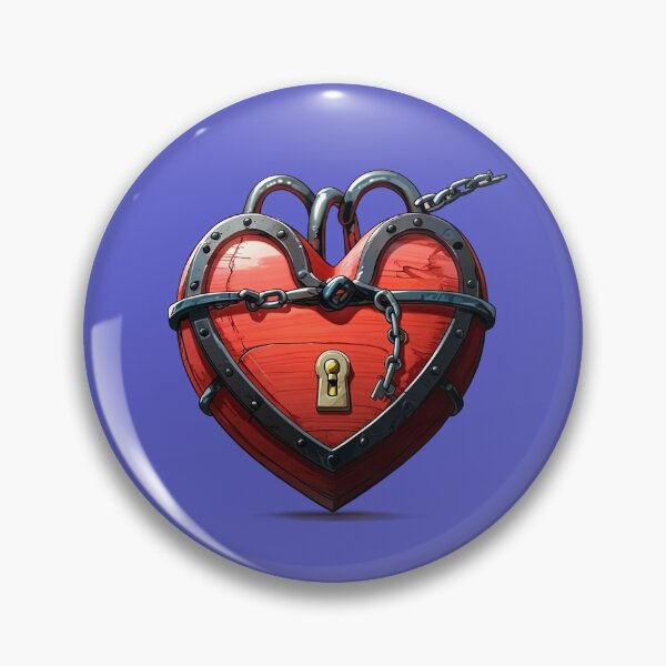 Item preview, Chain Locked Heart  designed and sold by Digiheart.