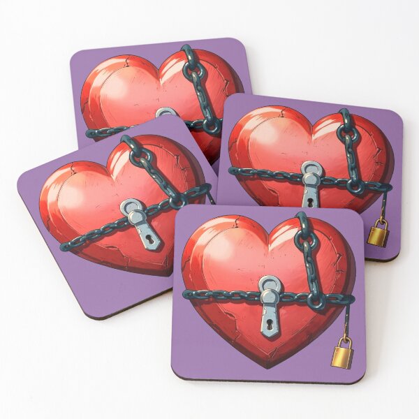 Item preview, Chain Locked Heart  designed and sold by Digiheart.