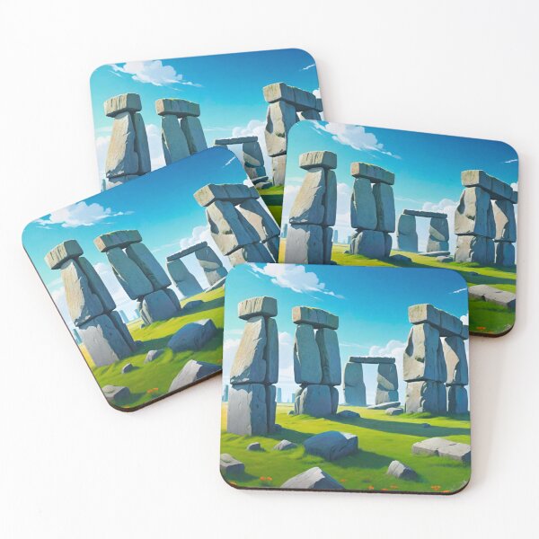 Item preview, Mystical Stonehenge at Dawn designed and sold by GrizzlyCollective.