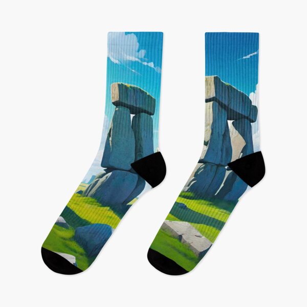 Item preview, Mystical Stonehenge at Dawn designed and sold by GrizzlyCollective.