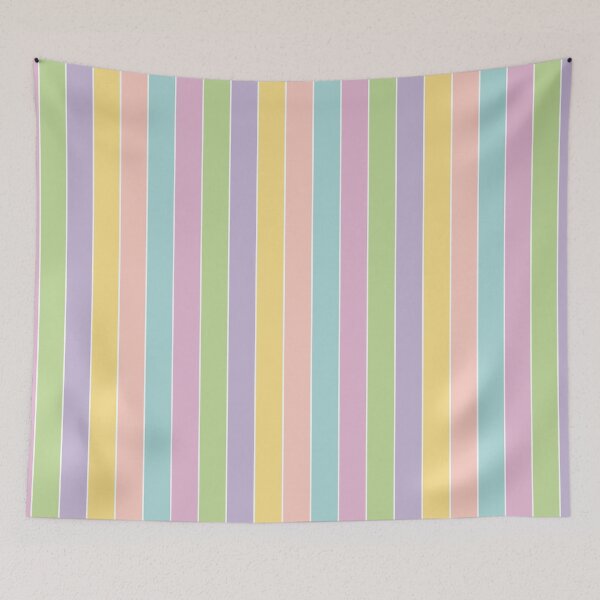 Item preview,  Pastel Colored Stripes Pattern designed and sold by AriLady.