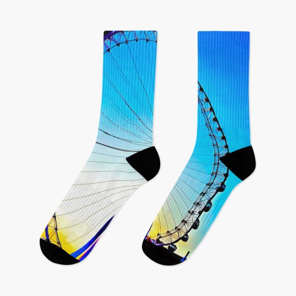 Item preview, London Eye at Sundown designed and sold by GrizzlyCollective.