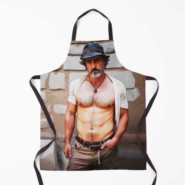 Item preview, Shirtless Male Model Beefcake Hunk 606 designed and sold by korokstudios.
