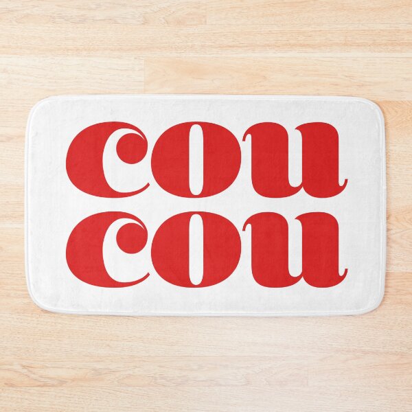 Aperçu de l'œuvre Coucou, dis bonjour ou bonjour en français créée et vendue par HappyPeeps.