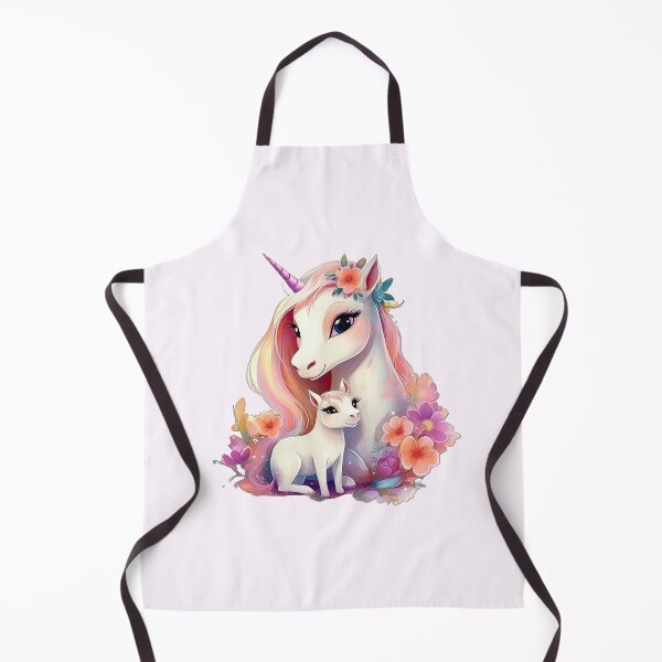 Item preview, Cute Unicorn Mom and Baby Two designed and sold by MaryFiore.