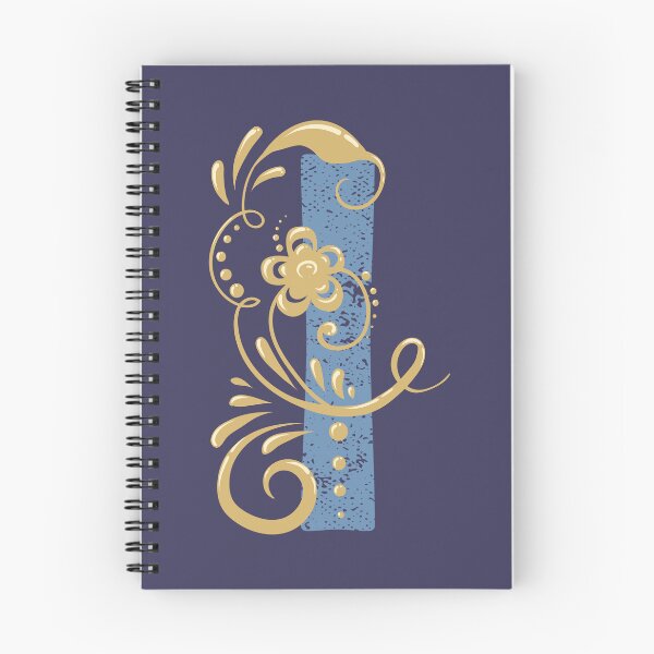 Item preview, I - Vintage Floral Initial Letter designed and sold by Deepness2023.