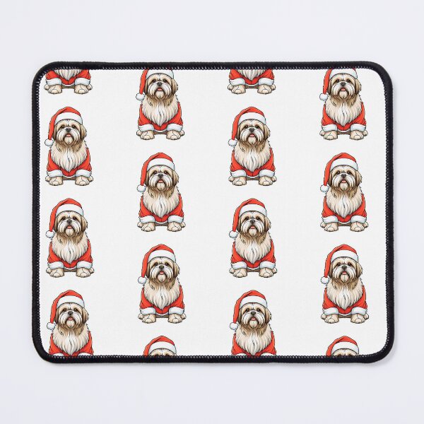 Item preview, Lhasa Apso Christmas designed and sold by TheAnimalZ00.