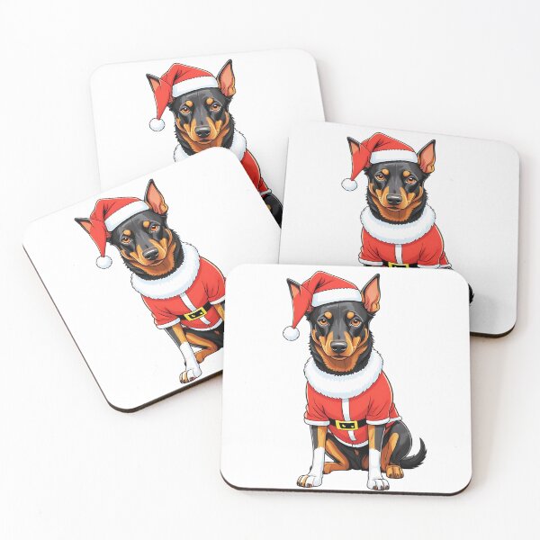 Item preview, Australian Kelpie Christmas designed and sold by TheAnimalZ00.