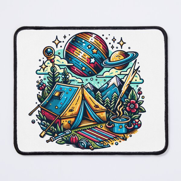 Item preview, Camping Escape: Embracing Nature's Serenity designed and sold by 0penvimark.