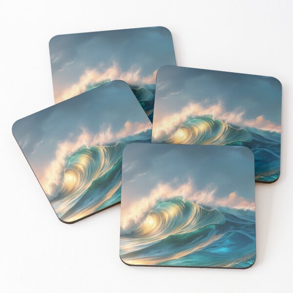 Item preview, Ethereal Tides: Majestic Ocean Serenity designed and sold by eprojetoas.