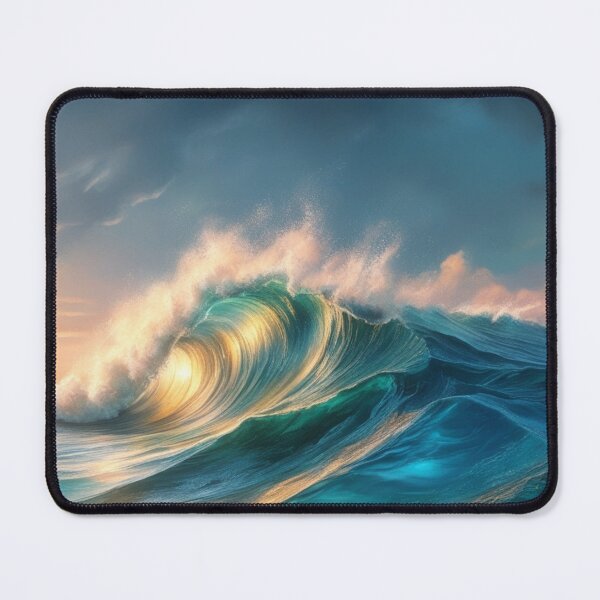 Item preview, Ethereal Tides: Majestic Ocean Serenity designed and sold by eprojetoas.