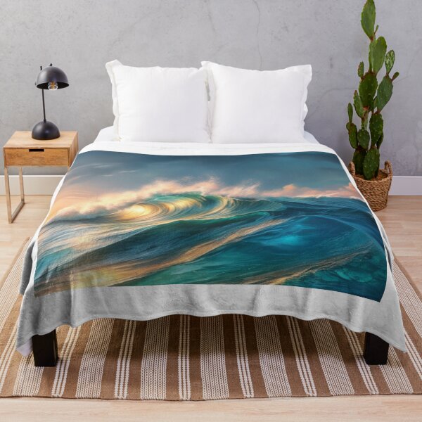 Item preview, Ethereal Tides: Majestic Ocean Serenity designed and sold by eprojetoas.