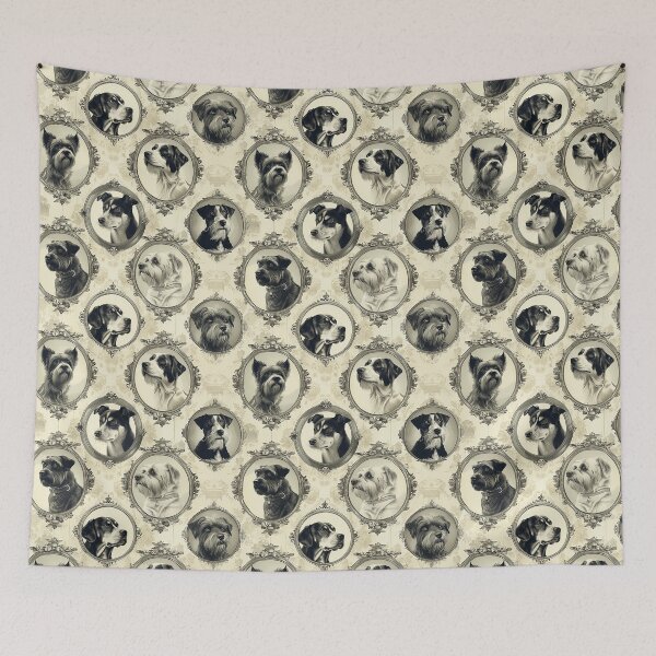 Item preview, Victorian, Terrier, Vintage, Print, for Dog Lover designed and sold by Blue-Dazzle.