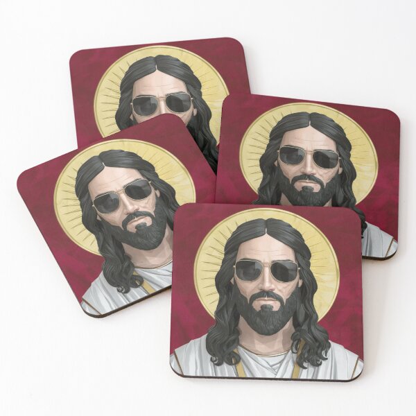 Item preview, JESUS WITH SUNGLASSES  designed and sold by ChristianArt6.