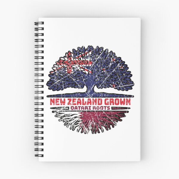 Item preview, Qatar Qatari New Zealander New Zealand Tree Roots Flag designed and sold by FlagX.