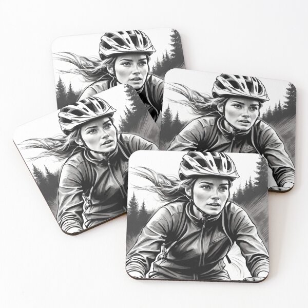 Item preview, Black and White Feral Rider designed and sold by GrizzlyCollective.