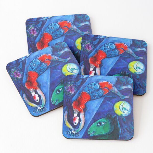 Item preview, Marc Chagall blue circus 2 designed and sold by philippesurRB.