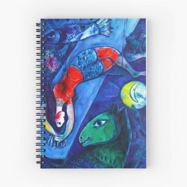 Artikelvorschau, Marc Chagall, Blauer Zirkus 2 entworfen und verkauft von philippesurRB.