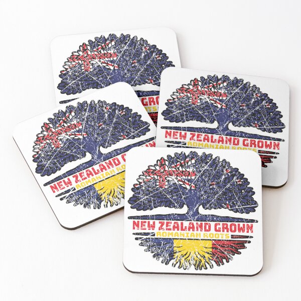 Item preview, Romania Romanian New Zealander New Zealand Tree Roots Flag designed and sold by FlagX.
