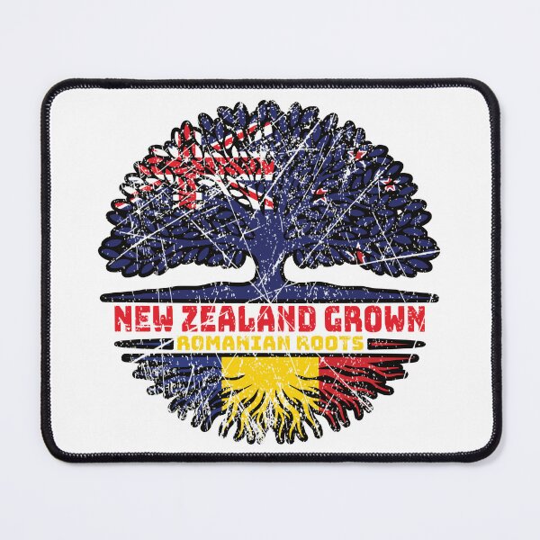 Item preview, Romania Romanian New Zealander New Zealand Tree Roots Flag designed and sold by FlagX.