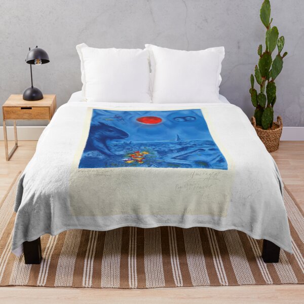 Item preview, Marc Chagall red moon designed and sold by philippesurRB.