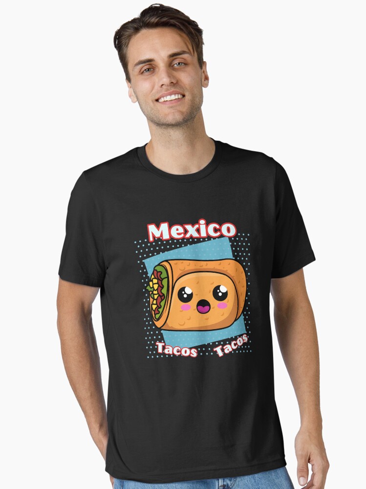 Imagen 2 de 7, Camiseta esencial con la obra Comida mexicana , diseñada y vendida por AnyMar2023.