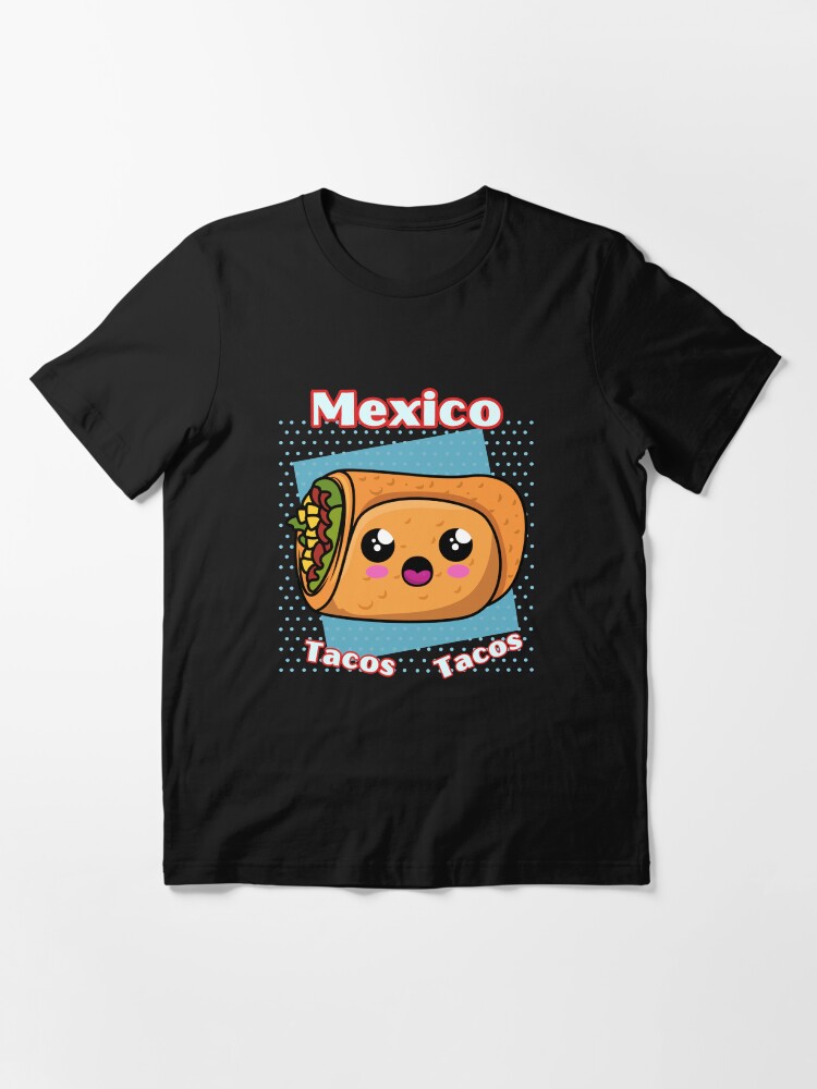 Imagen 3 de 7, Camiseta esencial con la obra Comida mexicana , diseñada y vendida por AnyMar2023.