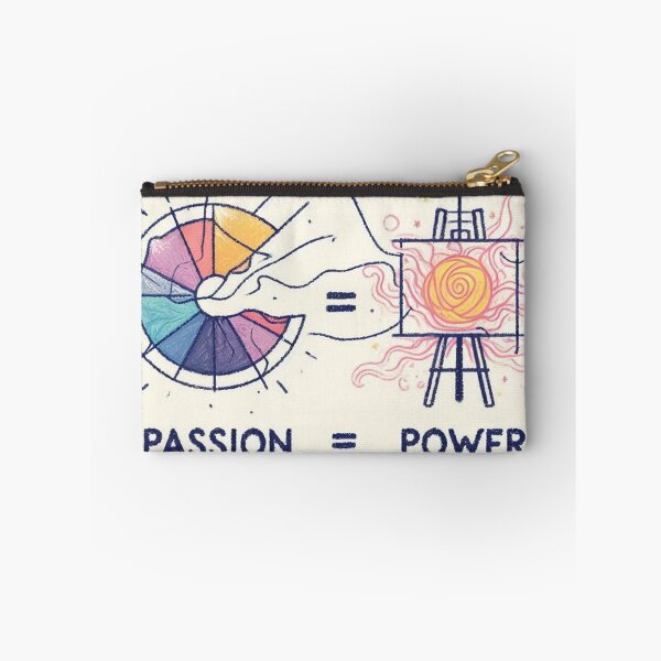 Item preview, Passion is Power  Mantra Graphic illusion Pastel line art   designed and sold by Nanthanon.