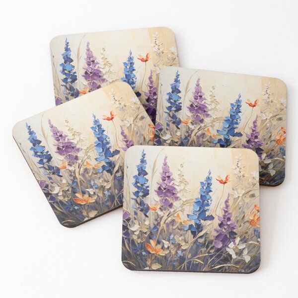 Item preview, Salvia - Impasto Floral designed and sold by KootenayDesigns.