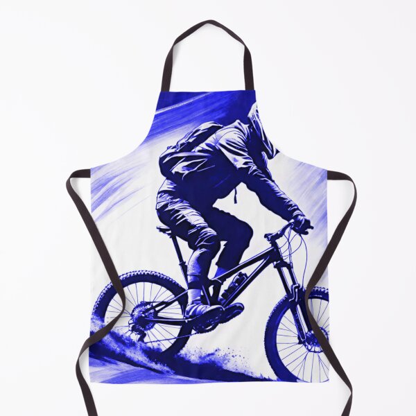 Item preview, Blue MTB Rider Design designed and sold by GrizzlyCollective.
