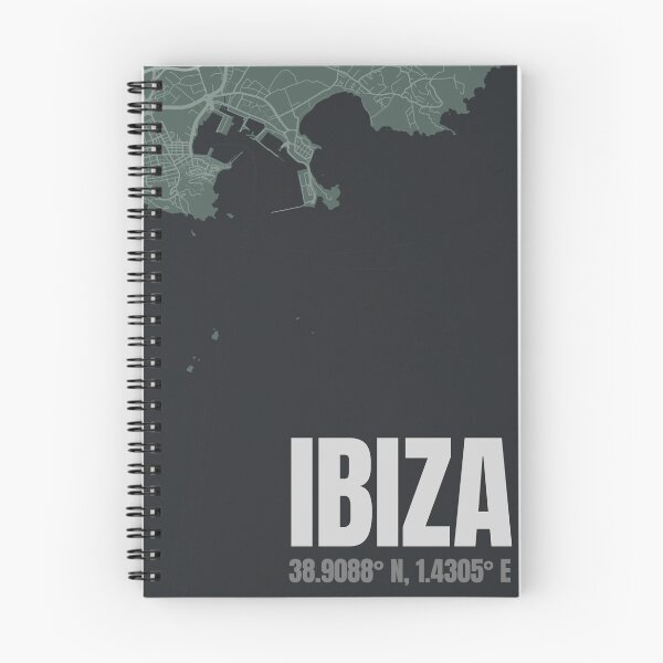 Item preview, Ibiza Map designed and sold by polygeeks.