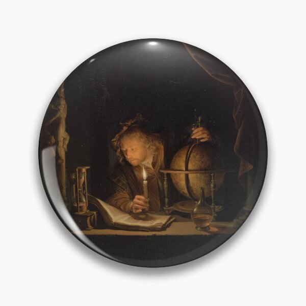 Item preview, Astronomer by Candlelight - Gerrit Dou late 1650s designed and sold by Arcano22.