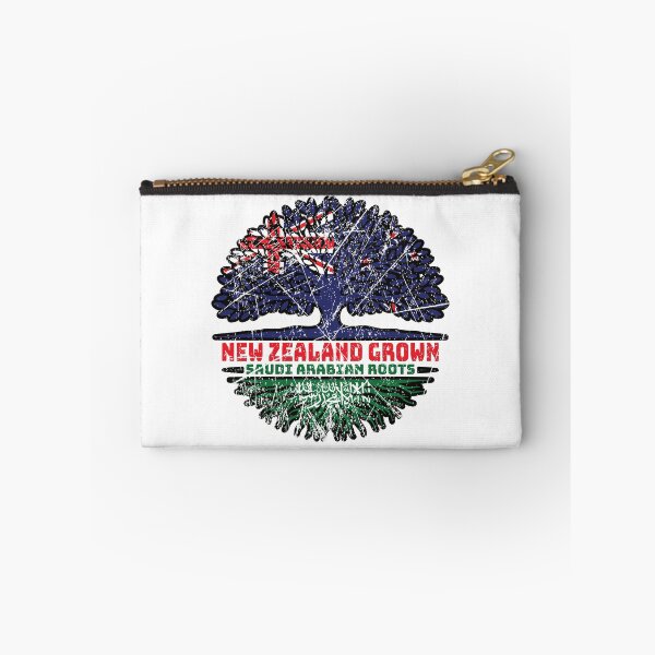 Item preview, Saudi Arabia Saudi Arabian New Zealander New Zealand Tree Roots Flag designed and sold by FlagX.