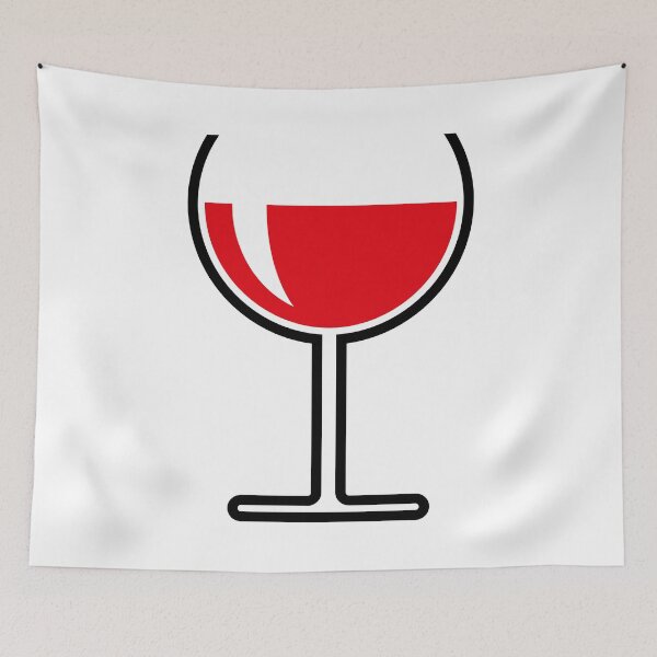 Item preview, Red Wine Glass (Round / Open) designed and sold by MrFaulbaum.