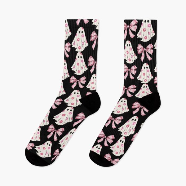 Item preview, Halloween Pink Coquette Ghosts designed and sold by darkskydelights.