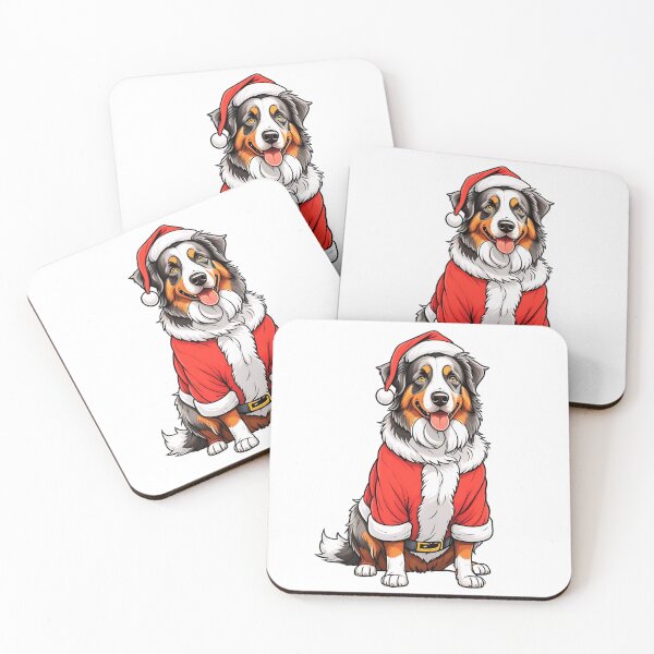 Item preview, Australian Shepherd Christmas designed and sold by TheAnimalZ00.