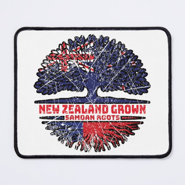 Item preview, Samoa Samoan New Zealander New Zealand Tree Roots Flag designed and sold by FlagX.