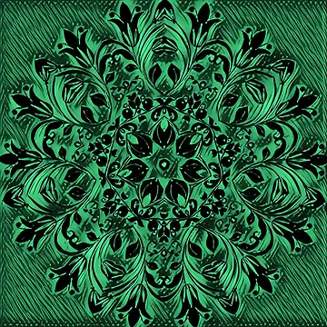 Artwork thumbnail, Mandala pattern by AndroidZ