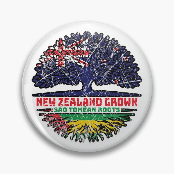 Item preview, Sao Tome and Principe Sao Tomean New Zealander New Zealand Tree Roots Flag designed and sold by FlagX.